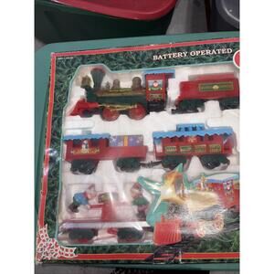 Christmas Train Toys R Us 1996 Works Battery Operated